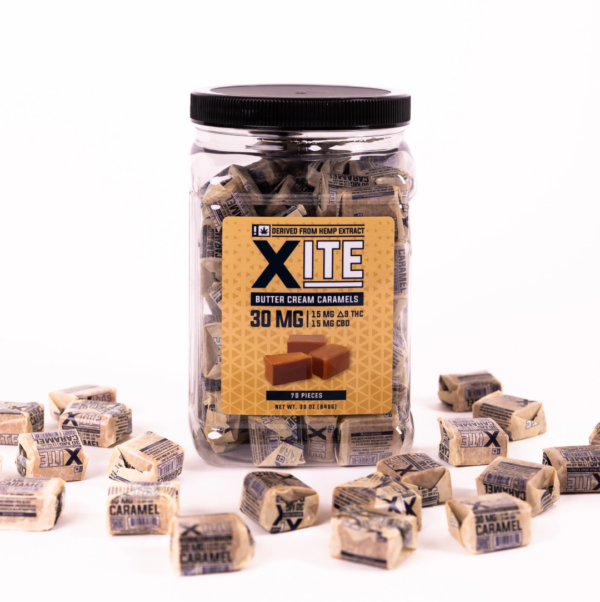 XITE - D9 & CBD 1:1 Butter Cream Caramels